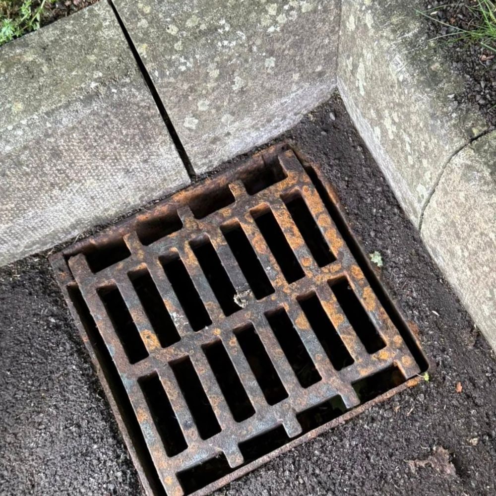 After &mdash; car park drains cleared by Ridgeway Facility